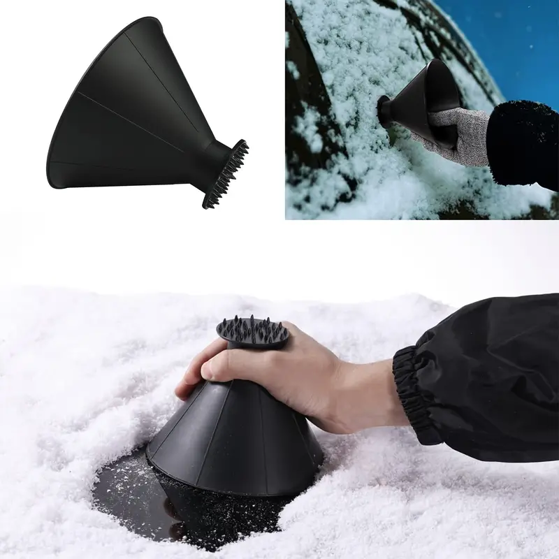 Magical Ice Scrapers Car Windshield Round Cone shaped Funnel - Temu