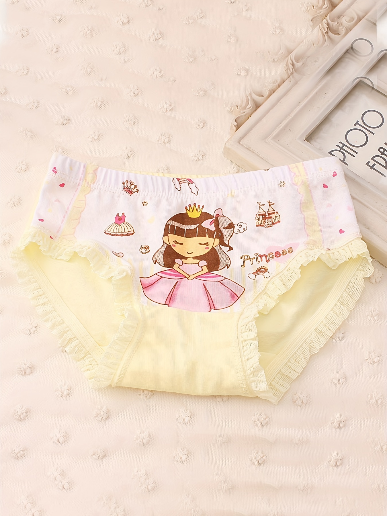 Random 1 piece Panties For Baby Girls Cotton Underwear Disney