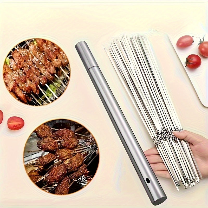 1pc Single Row Kebab Maker Pratico Riutilizzabile Spiedino - Temu