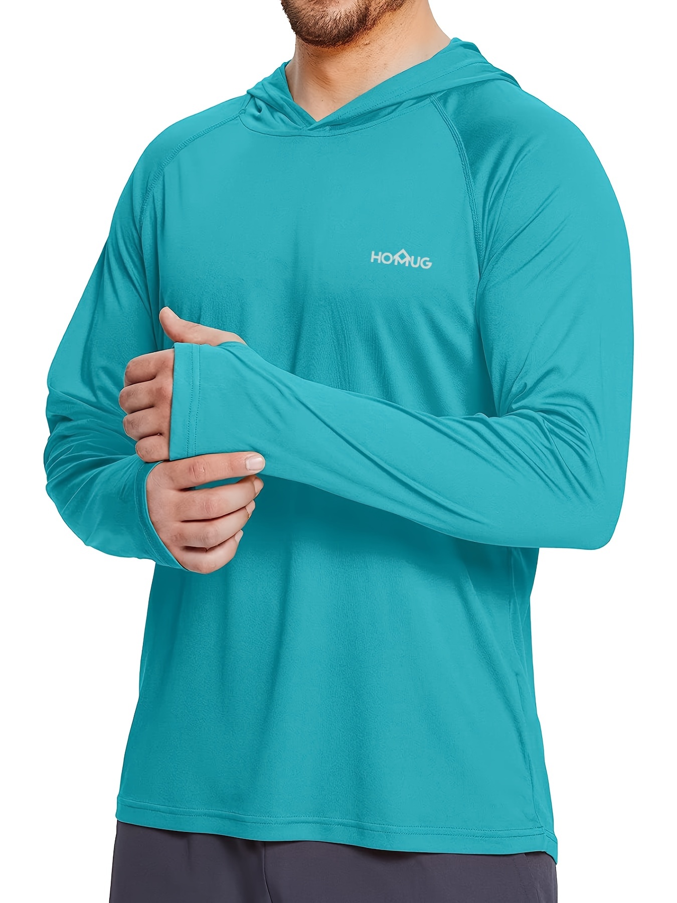 Sun Protection Long Sleeve Sun Shirt UV SPF Fishing Hoodie T-shirt  Sweatshirt 