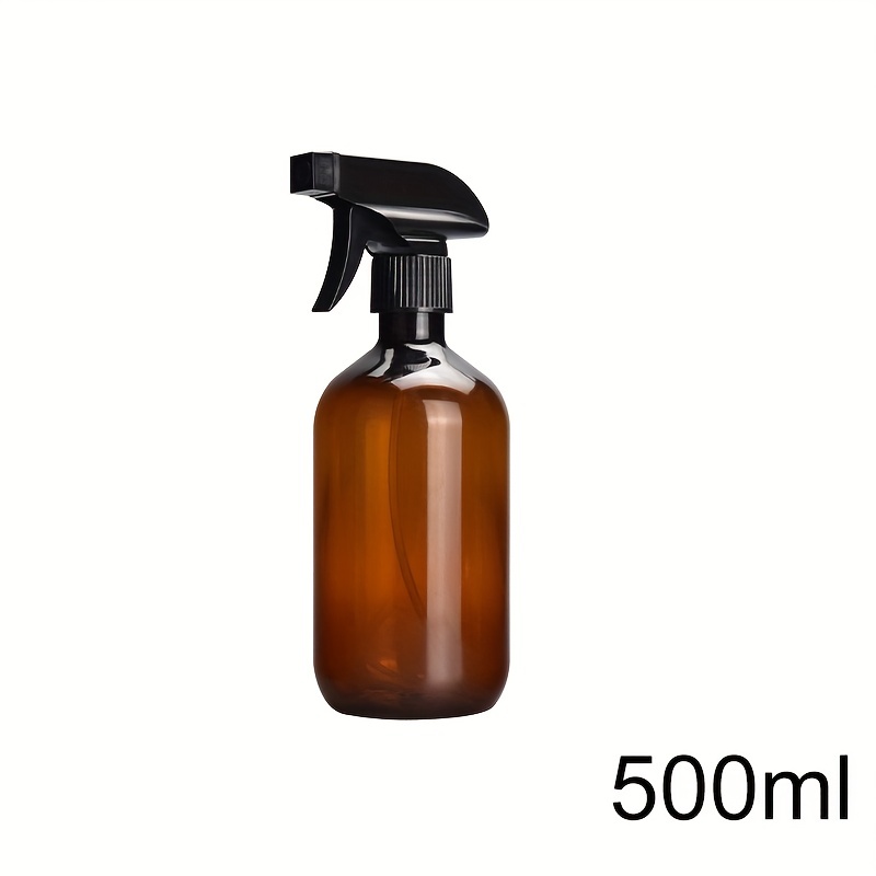 Empty Amber Glass Spray Bottles - 2 Pack - Each Large 16oz Refillable  Bottle is Great for Essential Oils, Plants, Cleaning Solutions, Hair Mister  