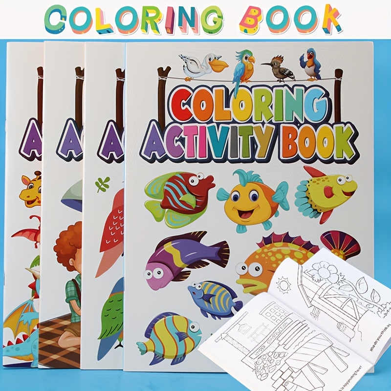 24Pack Bulk Coloring Books for Kids Ages 4-8, 2-4, 8-12, Small Coloring  Books for Kids, Kids Birthday Party Favors Gifts Classroom Activity  Supplies