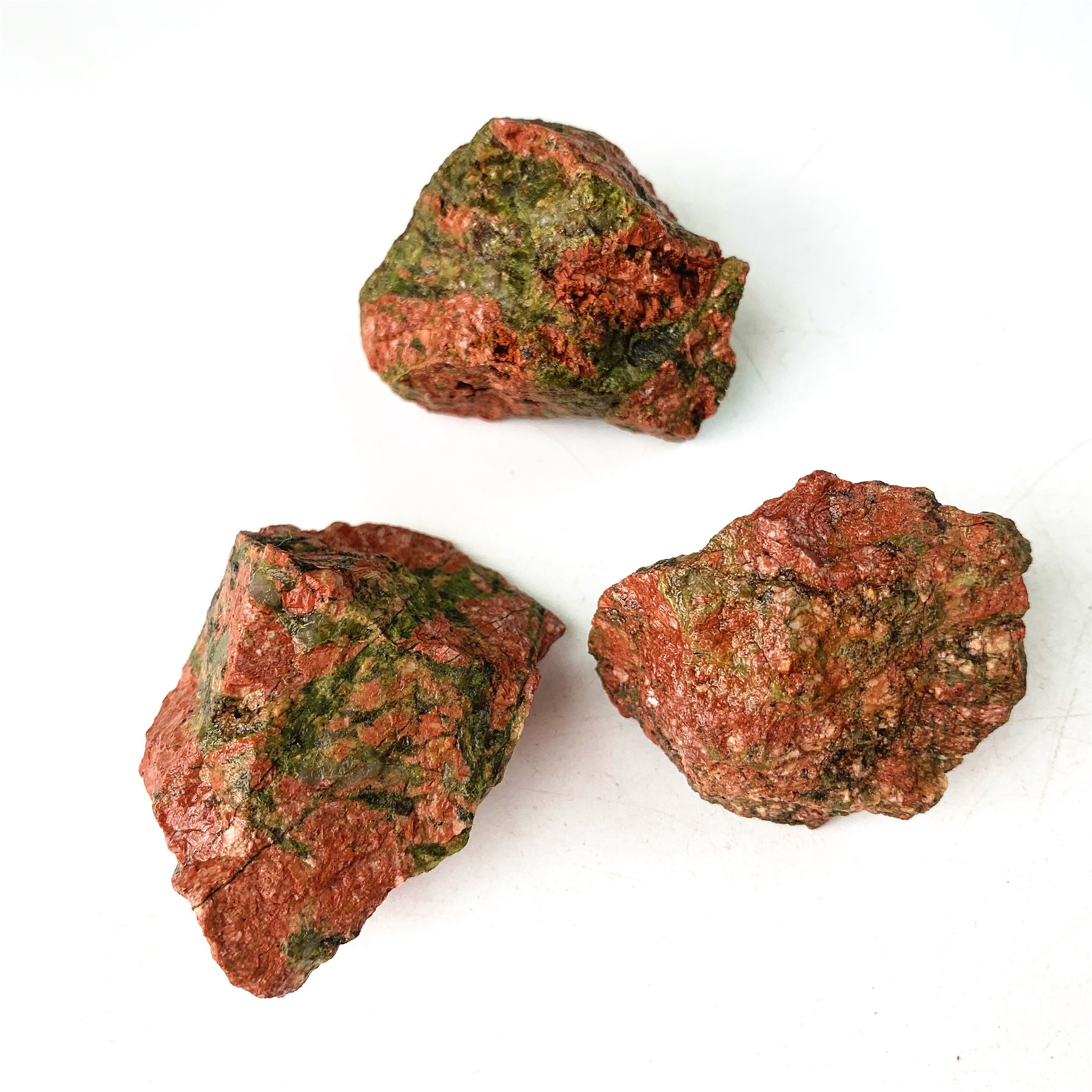 unakite crystal rocks raw stones for