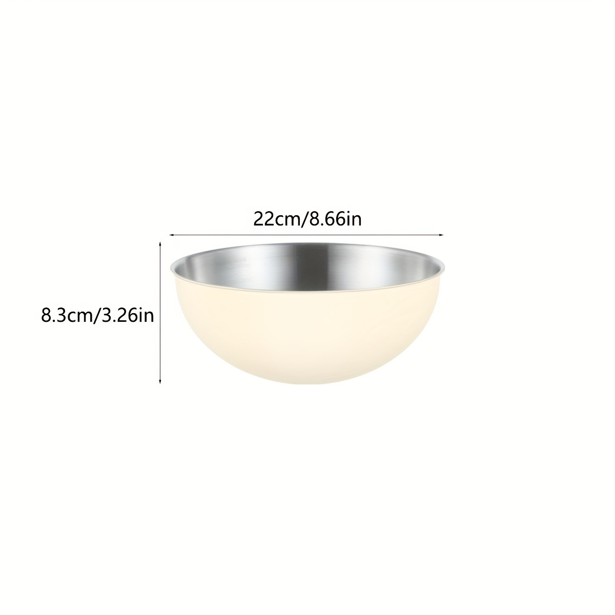 Stainless Steel Mixing Bowls Cooking Bowl With Scale Premium - Temu