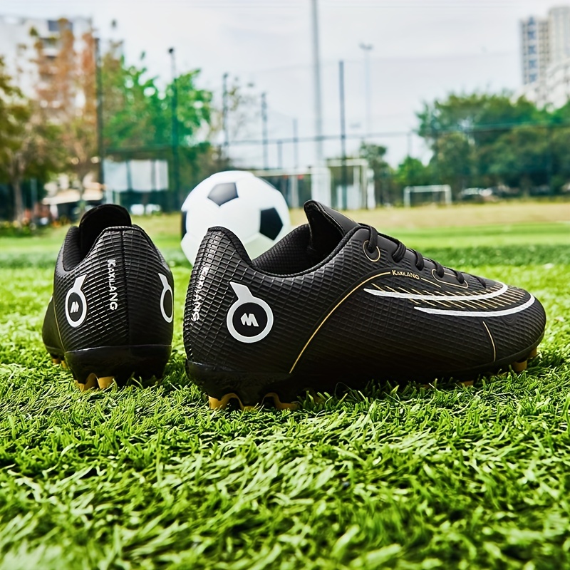 Botas Fútbol Tacos Ag Hombre Zapatos Fútbol Cordones - Temu