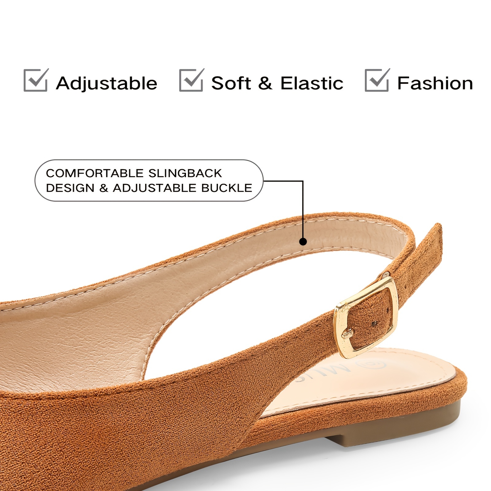  MUSSHOE Sandalias para mujer, elegantes sandalias