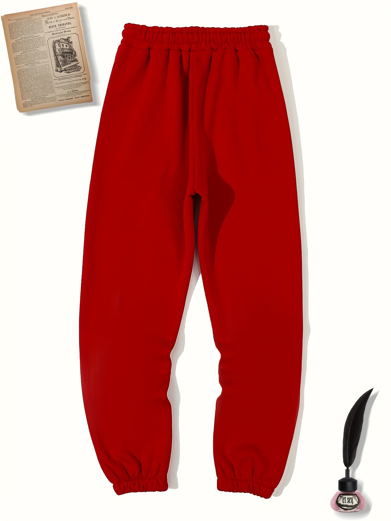 Colsie, Pants & Jumpsuits, Red Drawstring Sweatpants