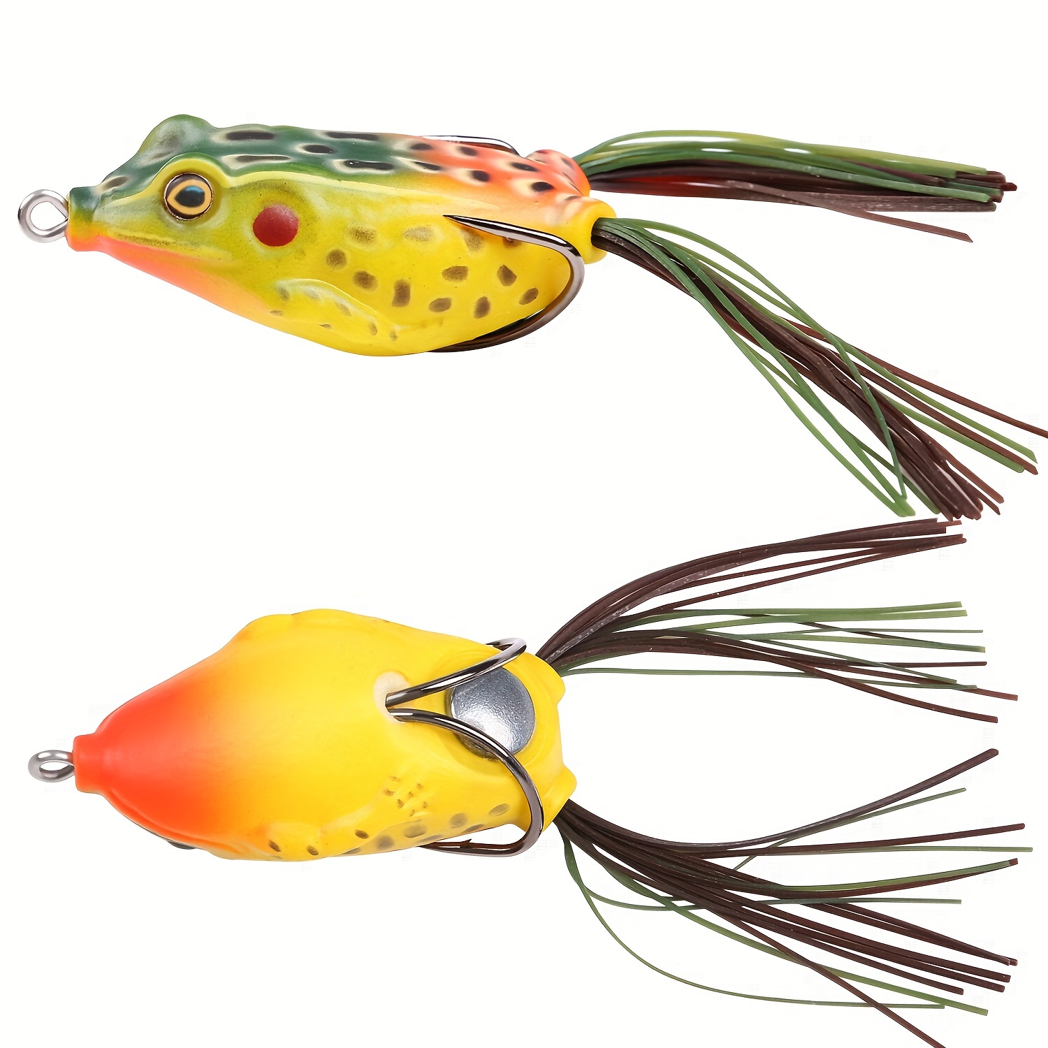 Topwater Frog Lures, Frog Lures for Bass Fishing Hollow Body Frog