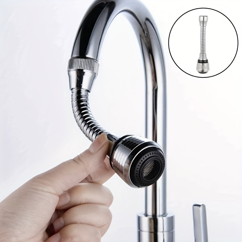 Tianfuheng Tuyaux d'extension de robinet, flexible à 360 degrés en acier  inoxydable : : Bricolage