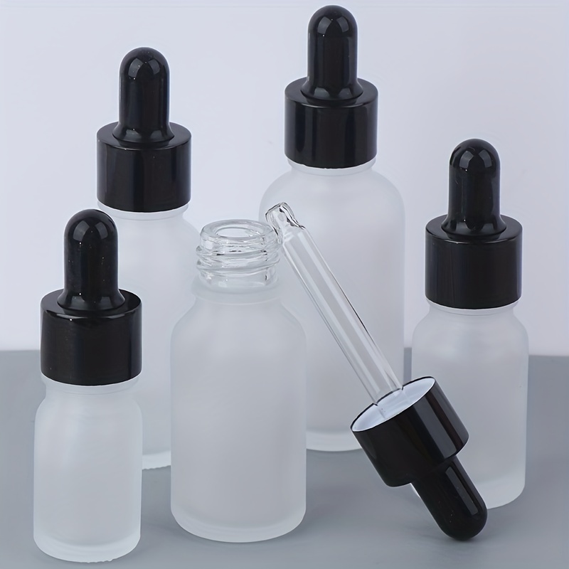 Empty Essential Glass Bottle Eye Dropper Mini Sample Trial 5-30ml