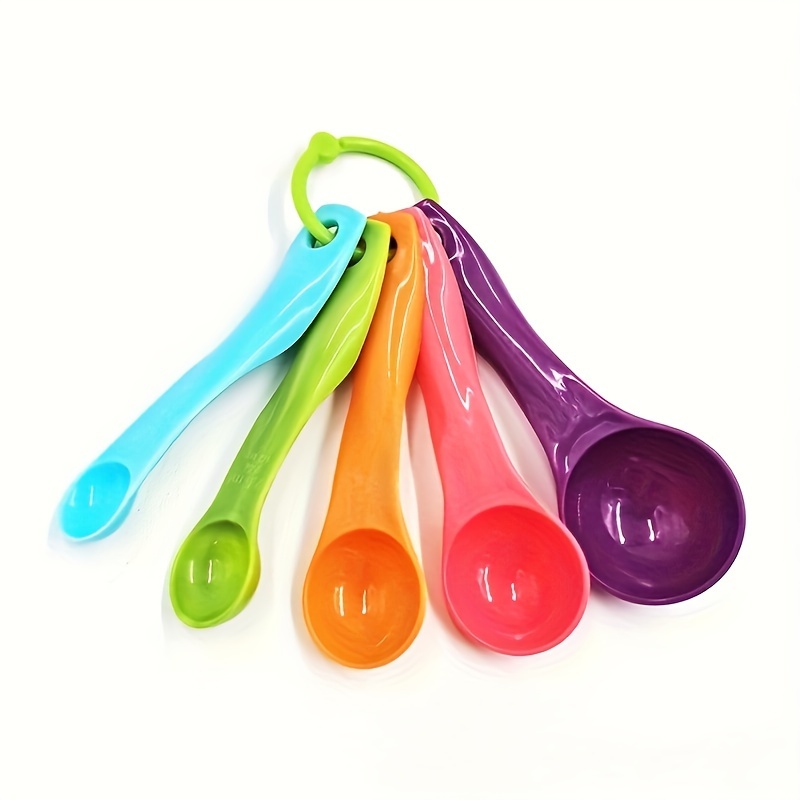 Kitchen Baking Tools, Measuring Spoons Set, Stackable Plastic Measuring  Spoons, Plastic Measuring Spoon, Small Tablespoon With Graduated For Dry  And Liquid Ingredient, Kitchen Utensils, Kitchen Gadgets, Cheap Item - Temu