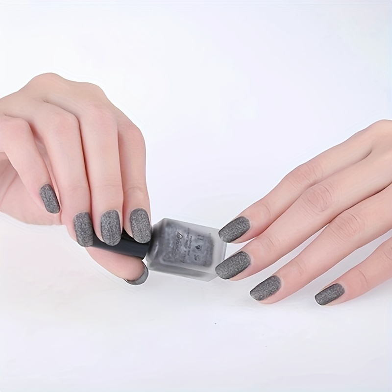 Matte Nail Polish Quick Dry No Bake Lacquer Home Salon Nail Art DIY