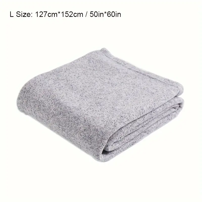 Hemp Grey Polyester Blank Heat Sublimation Blanket Home - Temu