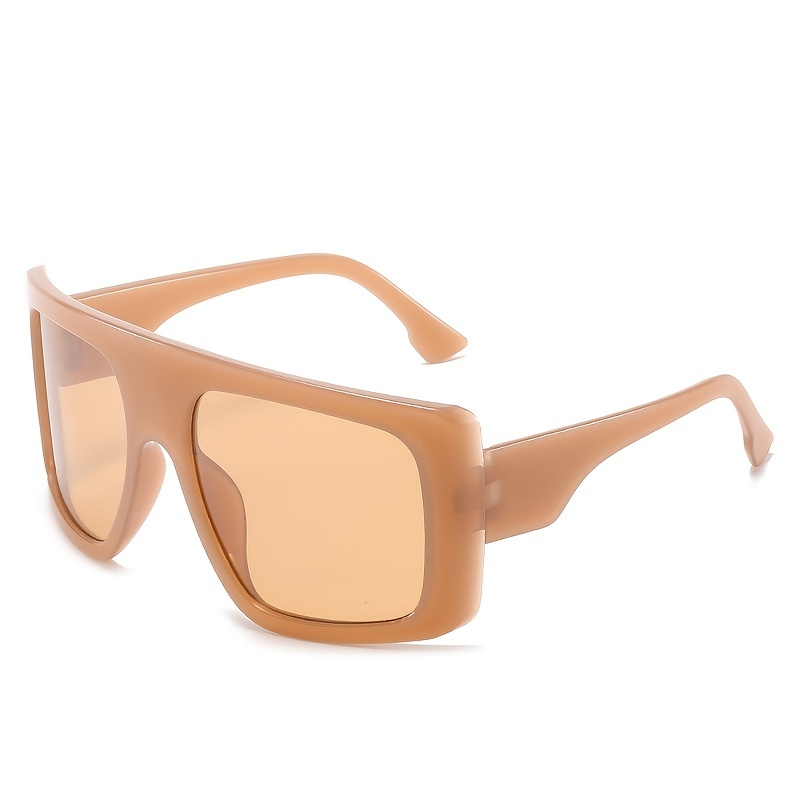 Oversized Square Frame Sunglasses UV Protection Shades For Women