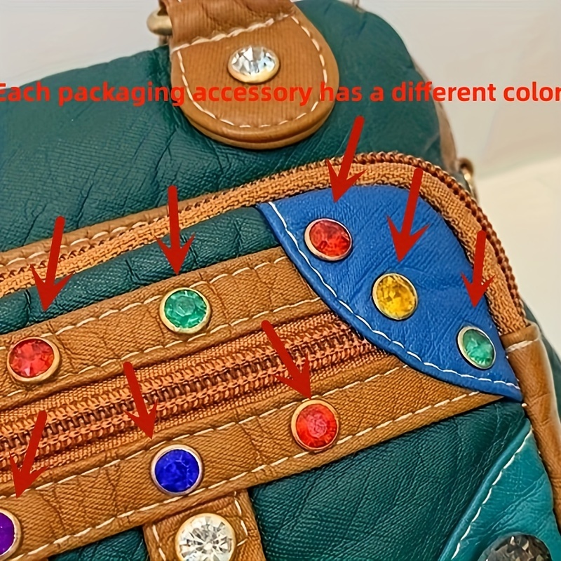 CONTRAST CROSSBODY BAG - Multicoloured