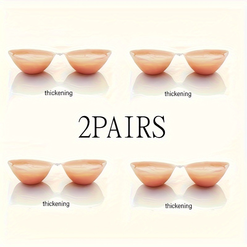 Boost Your Bust with Removable Silicone Bra Pads Inserts - Enhance Your  Swimsuit Look Instantly!