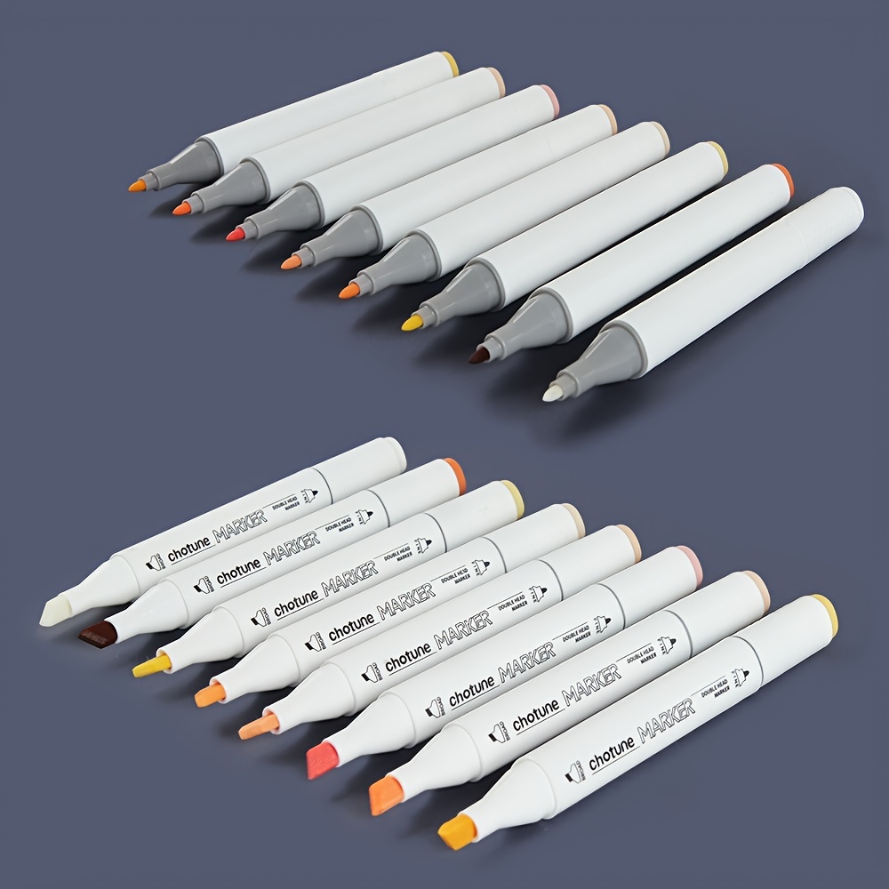 12 Colors Chotune Acrylic Marker Pen Set Acrylic Paint - Temu