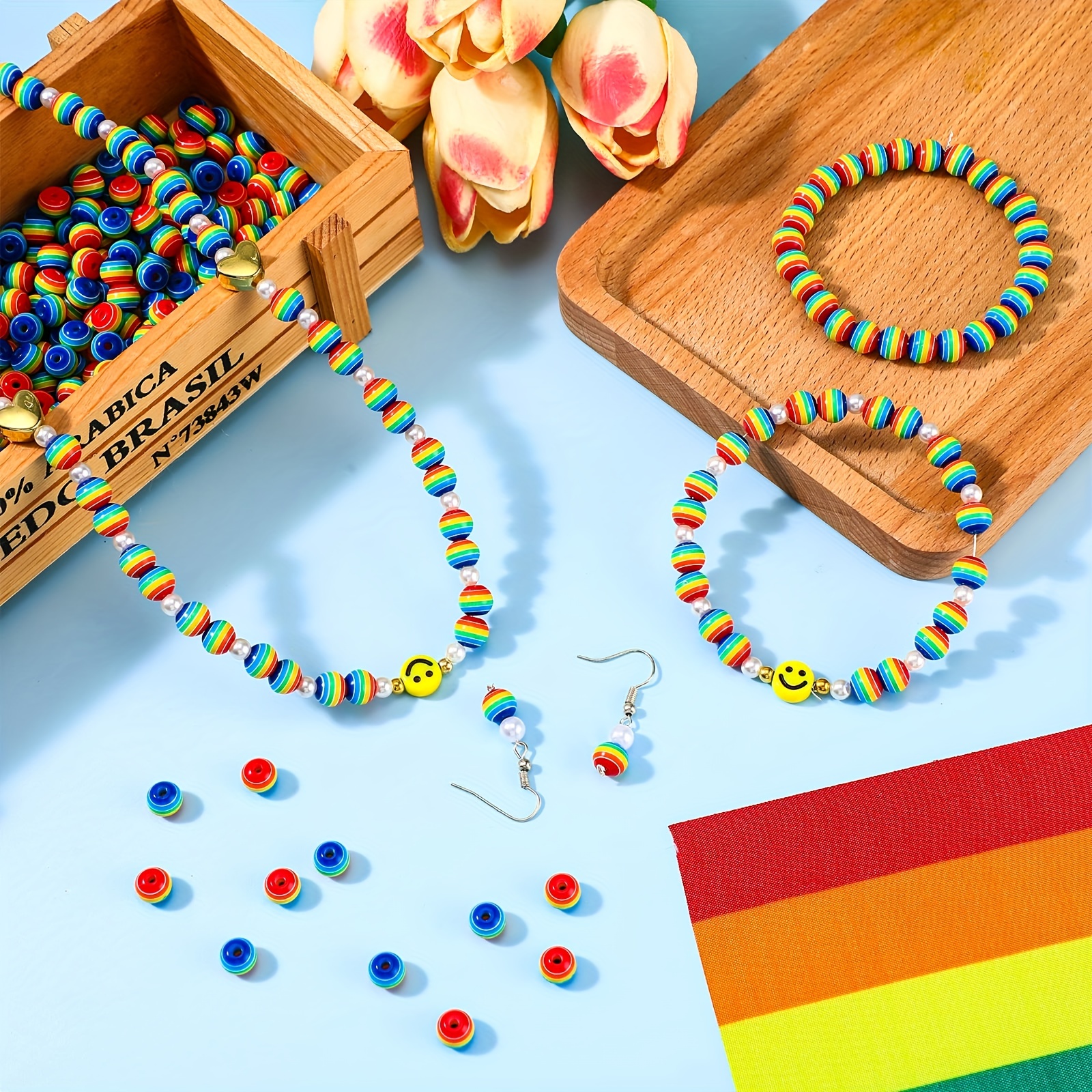 Rainbows & Flowers - Bracelet Making Kit