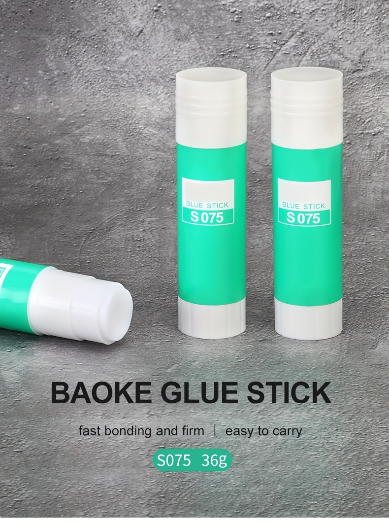2pcs Solid Glue Stick 15g, Student Glue, Educational Supplies, Office Glue  Stick For Handicraft, Stick Firmly