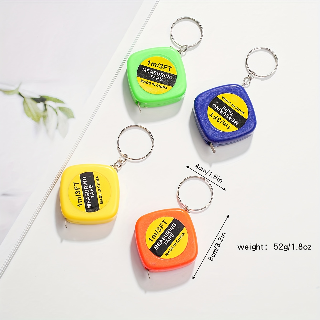 1pc Portable Measuring Ruler 39.37inch Keychain For Men, Automatic  Telescopic Square Small Tape Measure Keychain, Multi-purpose Small Steel  Ruler Keychain