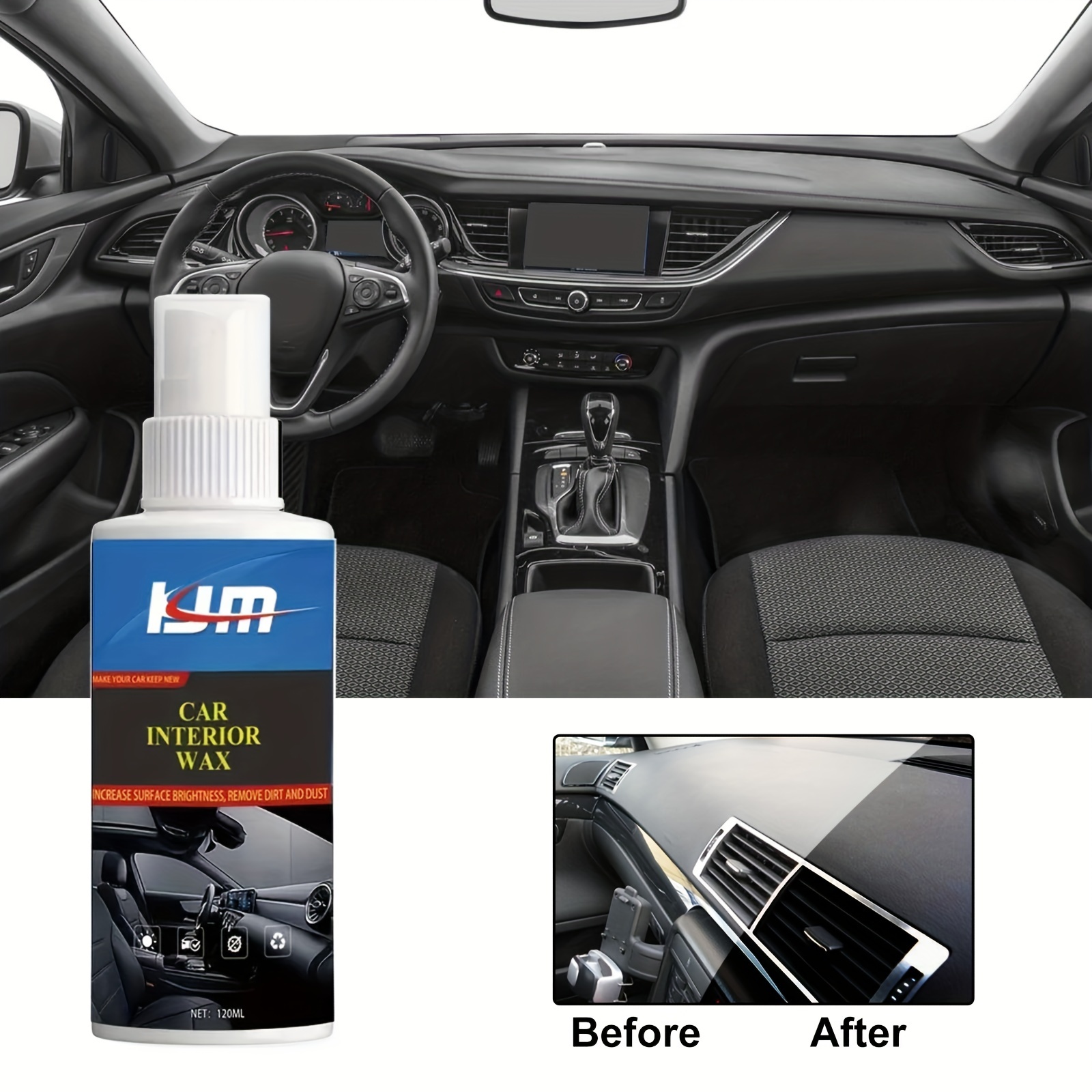 1pc 100ml Car Plastic Restorer - Helps Faded And Dull Plastic, Rubber Or  Vinyl Shine Like New For Cars, Trucks, Motorcycles, Rvs And More With Quick  Auto Detailing Polish