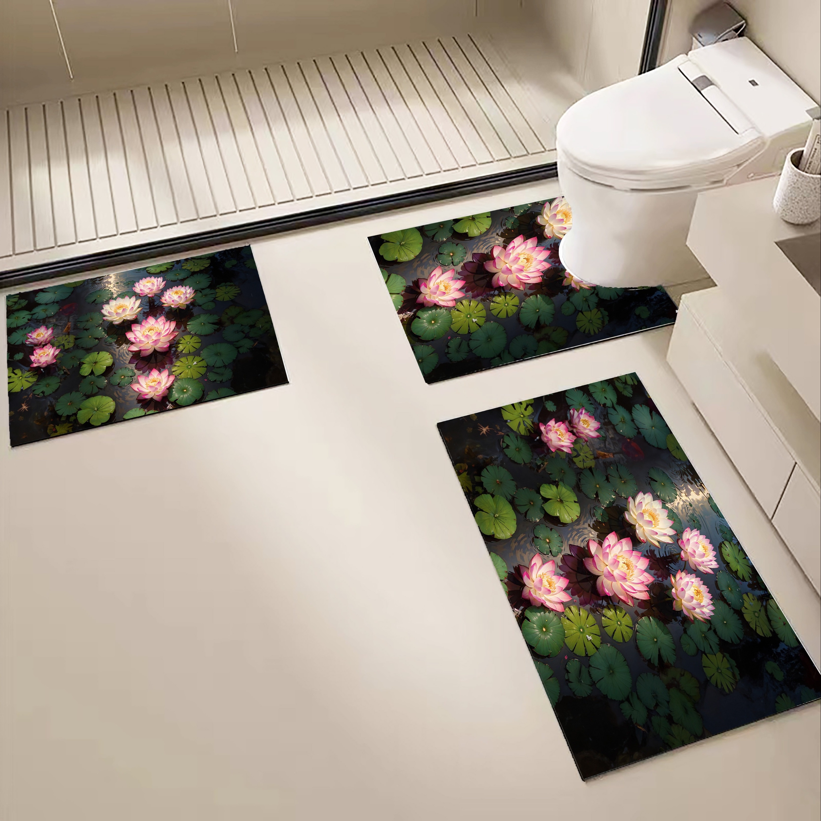 Bathroom Mat, Super Soft Comfortable Bathroom Carpet, Slip