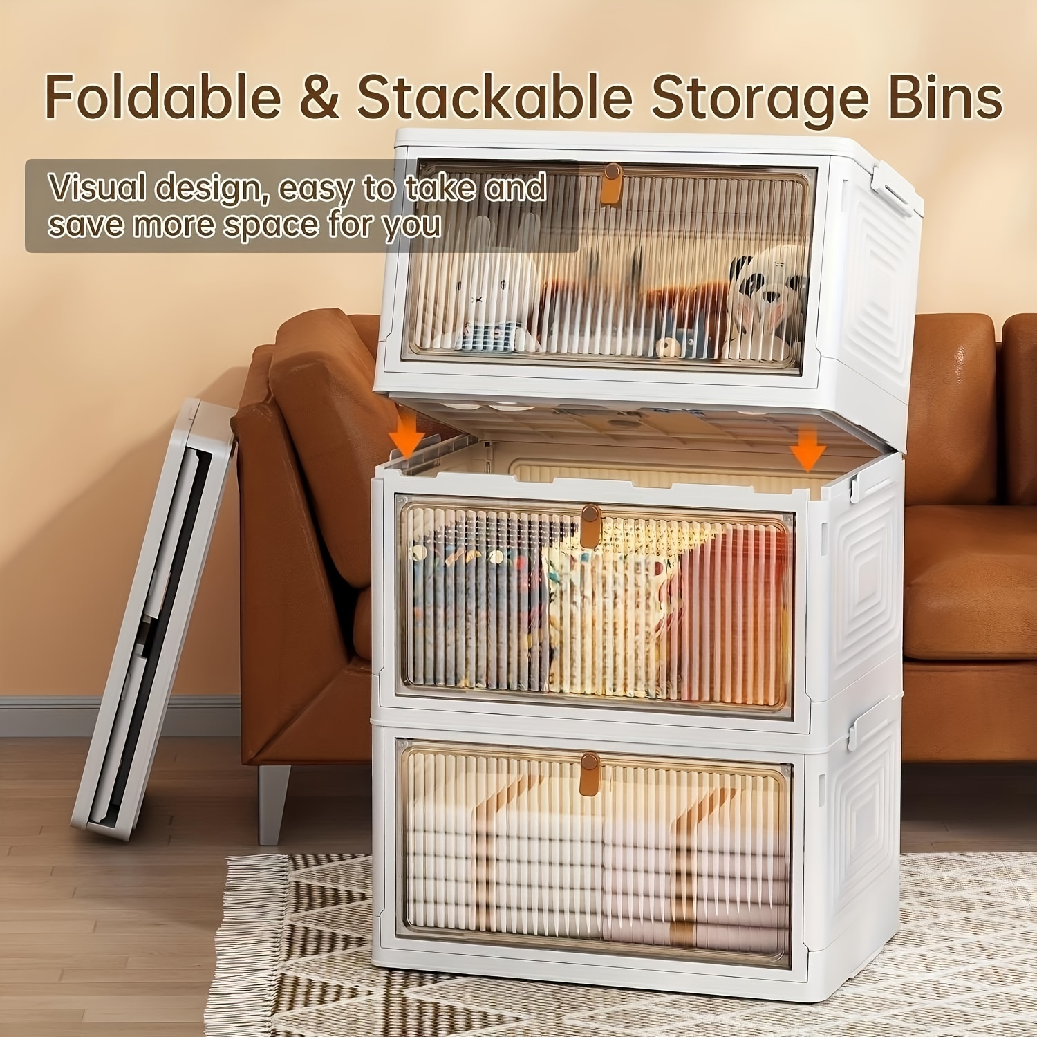 1pc Portable 3-tier Storage Rack With Piglet-shaped Cart, Snacks