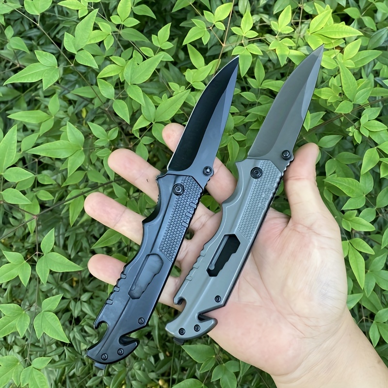 Tactical Mini Knife: Portable Multifunctional Folding Knife For Outdoor  Survival Accessories - Temu