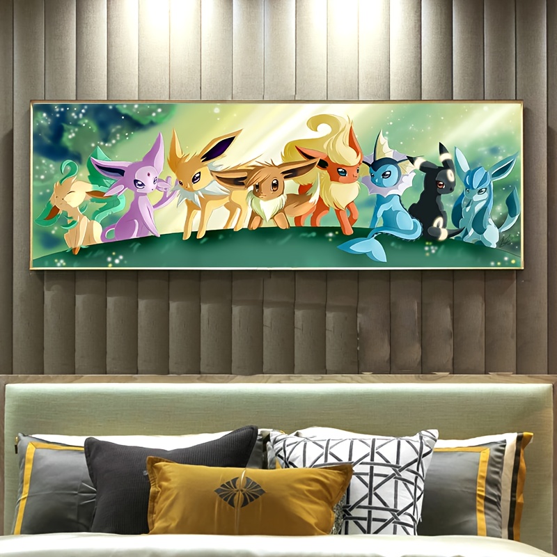Unframed Canvas Poster Modern Art Poster Pikachu - Temu