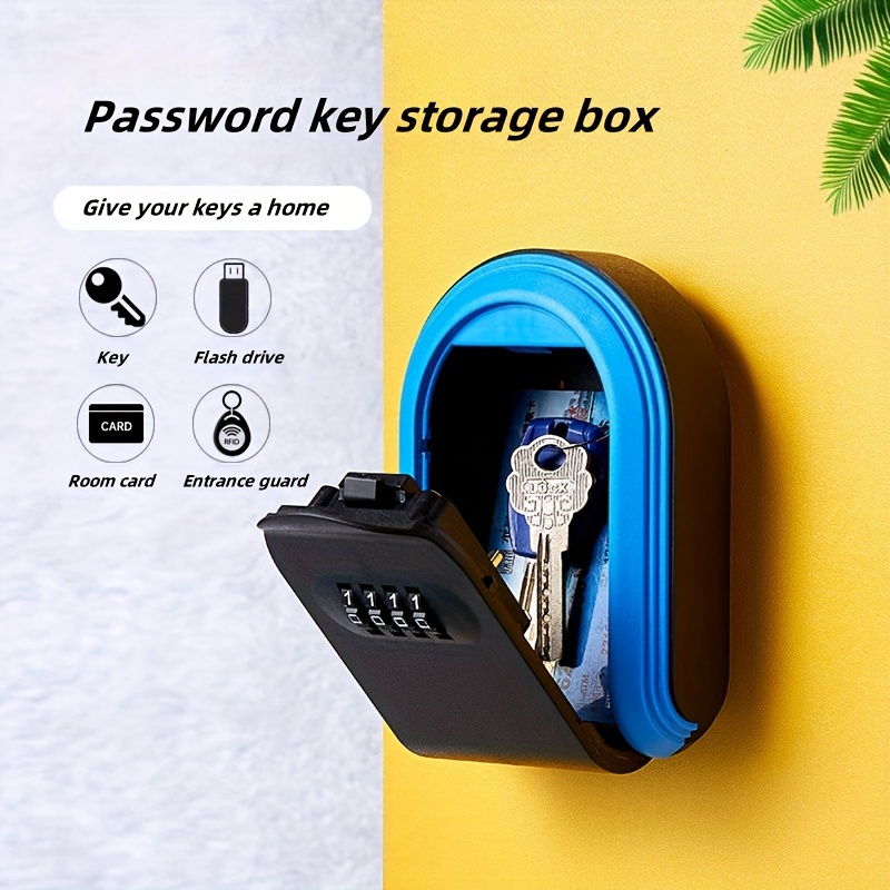 Smart Home Key Box Storage Secret Key Lock Box Bt App Unlock