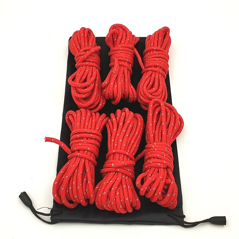 Reflective Tent Rope Windproof Ropes Multifunction Laundry - Temu