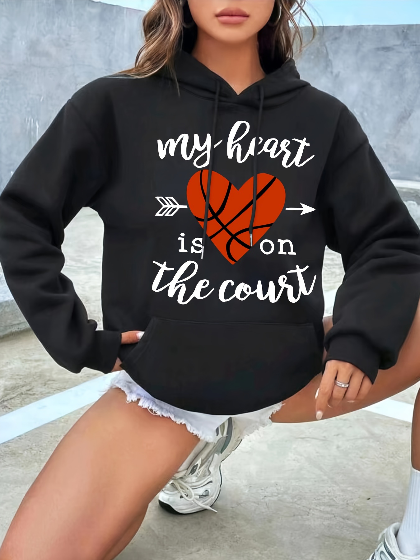 Cow Print Fleece Lined Sports Hoodie Drawstring Pullover - Temu