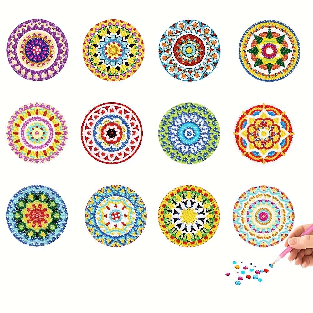 Diamond Painting Mandala Refrigerator Magnet 