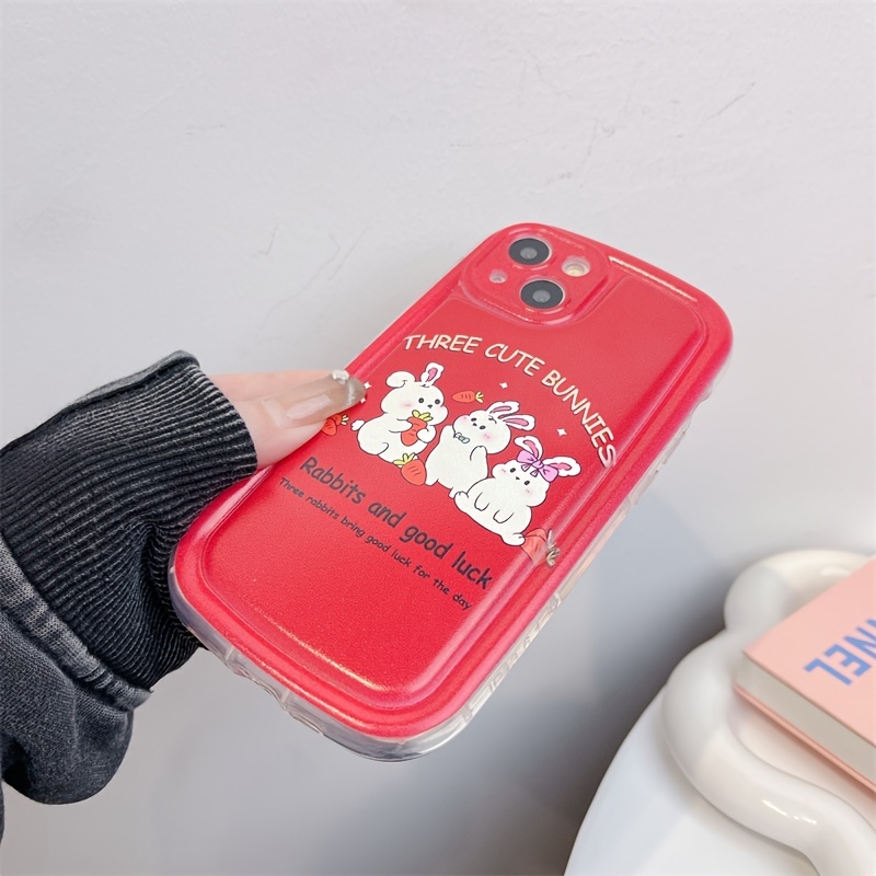 Red Make A Fortune Phone Case Iphone 14 Plus 7 8 X Xs Xr 11 - Temu