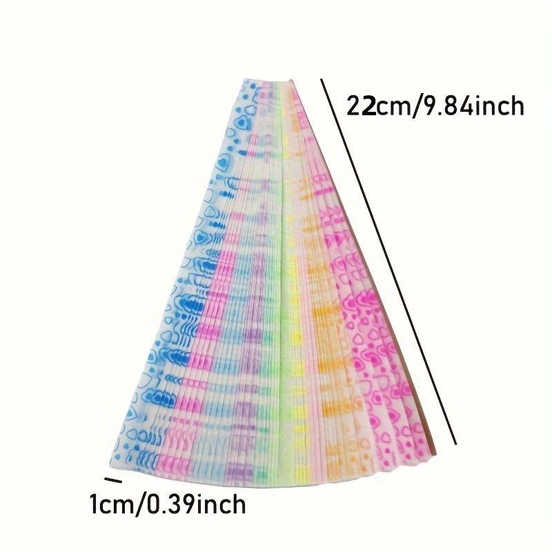 540sheets Glow In The Dark Origami Star Paper Strips, Lucky Star Paper,  Star Folding Paper Strips, Origami Paper Strips For DIY Arts Crafts  Decoration