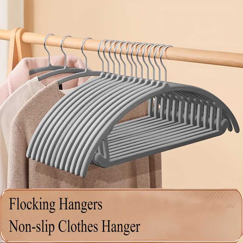 Velvet Baby Clothes Hanger Children's Drying Rack Non slip - Temu