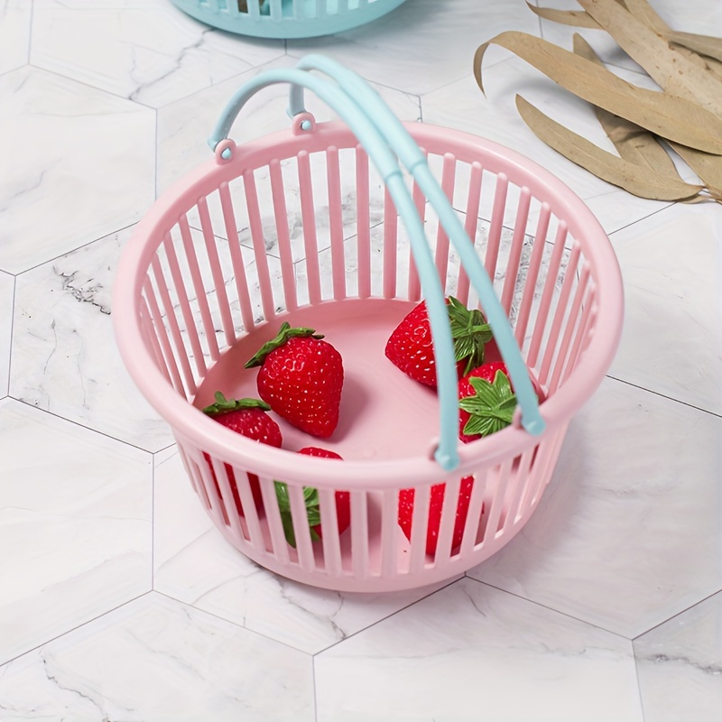 Multi functional Plastic Baskets Portable Storage Baskets - Temu