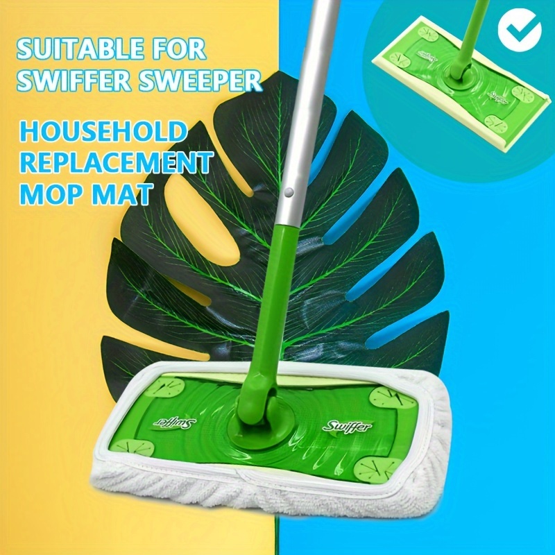 Mikrofaser Hartholz Boden Mop Pad Nassen und Trockenen Flip Mopp Waschbar  Reusable für Swiffer Kehrmaschine Mopp