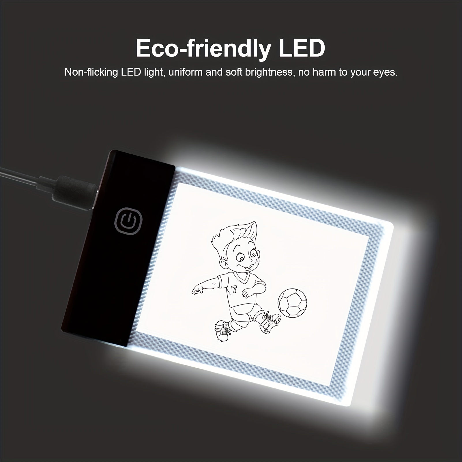 Molcey Flip Book Kit - LED Lightbox for Drawing and Tracing & 240 Sheets Animation Paper for Flip Books A5 Flipbook Kit: LED Light Box/light Tablet