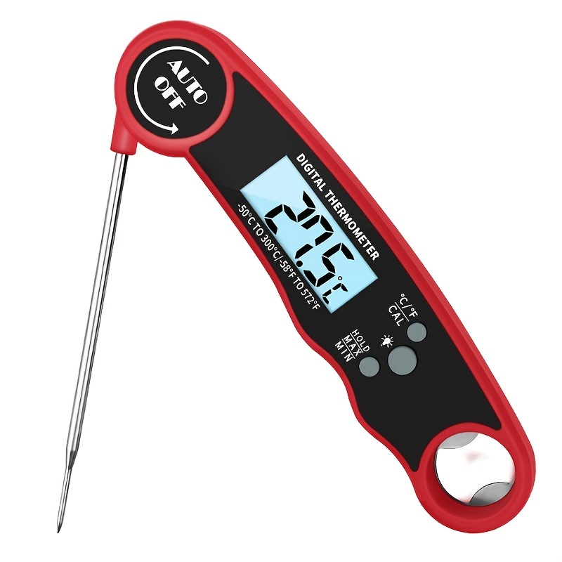 Meat Thermometer Food Thermometer Digital Meat Thermometer Instant Read Meat  Thermometer Bbq Fork Digital Food Thermomete For Cooking Grilling Digital Thermometer  Barbecue Meat Thermometer Fork With Digital Lcd Kitchen Accessaries - Temu