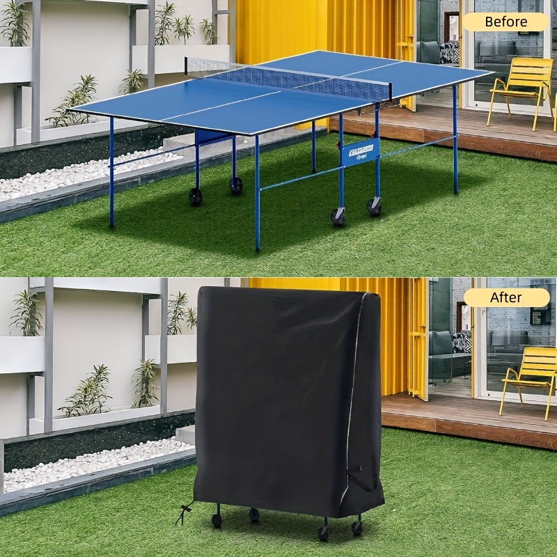 1pc 420D Oxford Fabric Table Tennis Cover Funda Impermeable - Temu