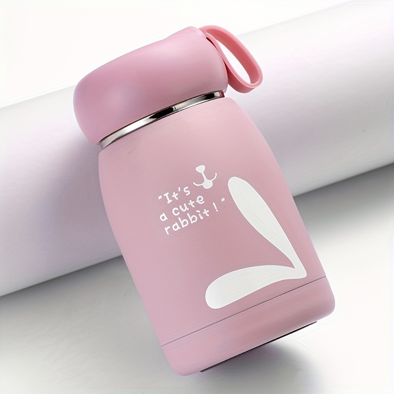 1pc Portable Cute Coffee Insulated Cup Stainless Steel Couple