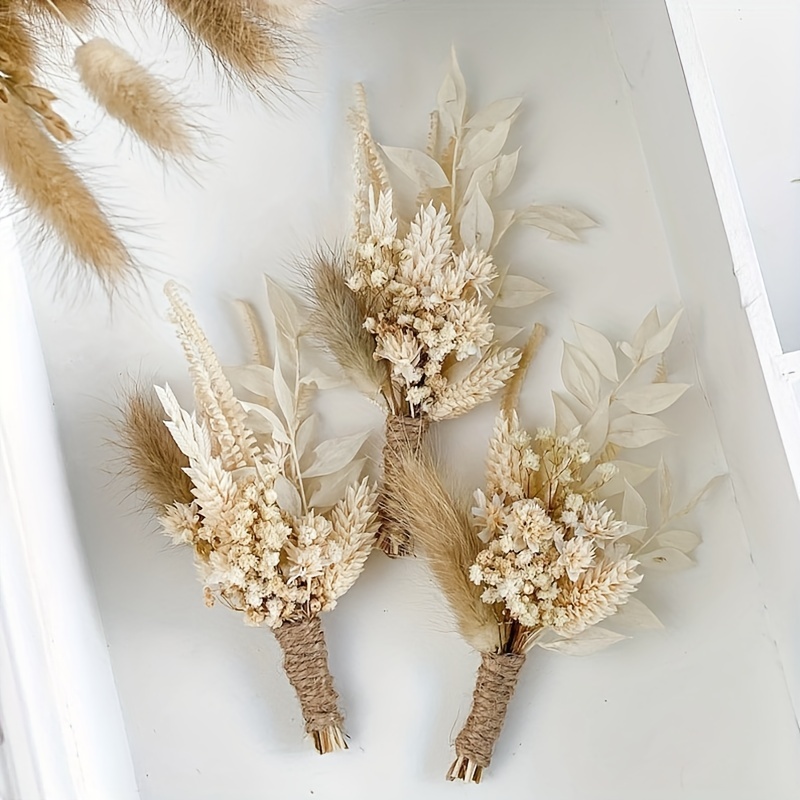 Mini Craft Bouquet Artificial Dried Flowers Photo Prop Wedding