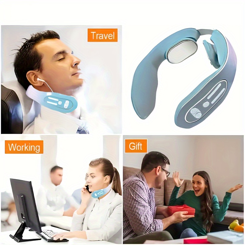 Electric Pulse Intelligent Heating Neck Massager Neck - Temu