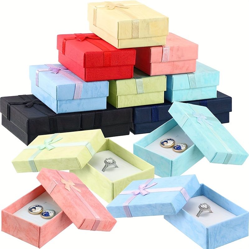 20pc Jewelry Gift Box for Pendant Boxes Earring Gift Box Pin Box Red Gift  Boxes