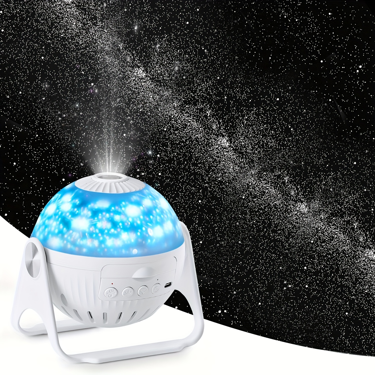 1pc Galaxy Projektor, Sternenhimmel Rotierende LED-Nachtlicht