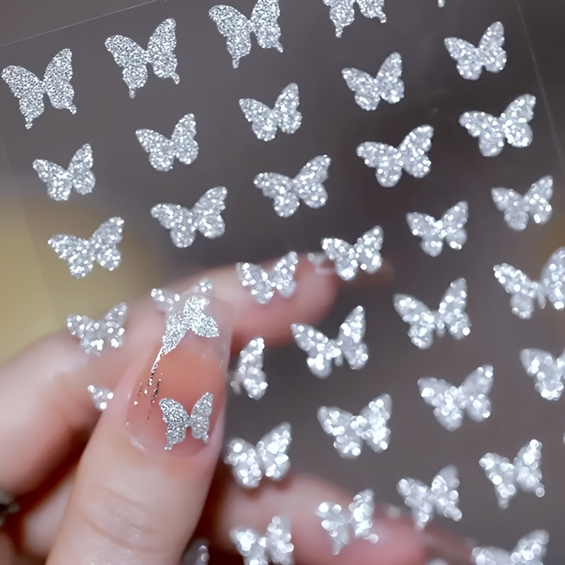 80PCS Adhesivos de pared de mariposas - Decoración de mariposas 3D para  niña