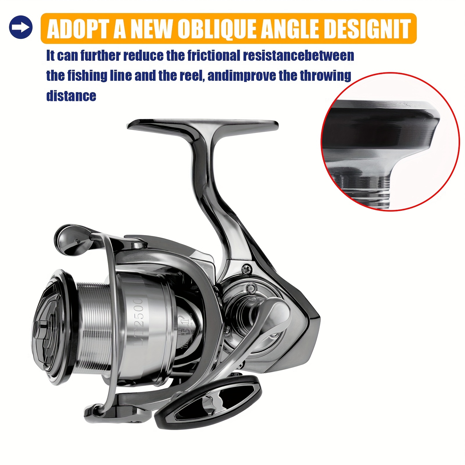 * 5.5:1 Gear Ratio Light Spinning Reel, 10+1BB Aluminum Fishing Reel For  Sea Saltwater, Fishing Tackle