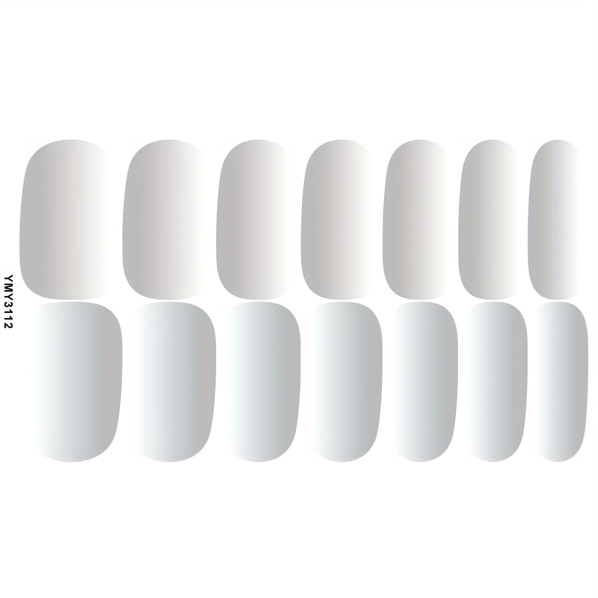 Gradient Nail Polish Sticker Self Adhesive Nail Decals