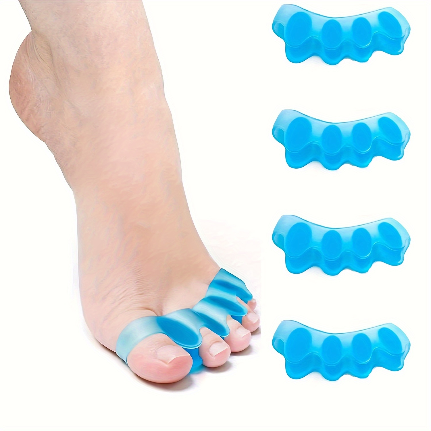 Toe Separators Correct Toes Support Foot Fitness Balance - Temu